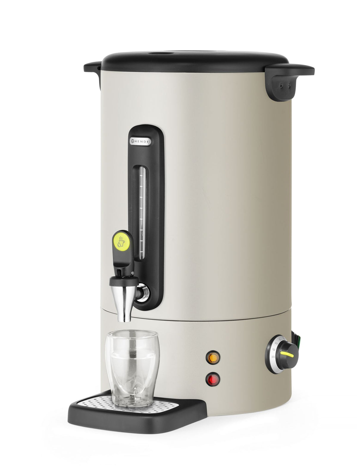 BOLLITORE PER BEVANDE CALDE UNIQ, HENDI, DESIGNED BY ROBERT BRONWASSER, 16L, TAUPE, 230V/1650W, 357X - 211540
