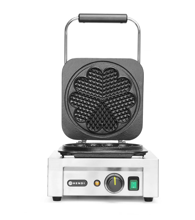 PIASTRA PER WAFFLE CUORE, HENDI, 230V/2200W, 330X543X(H)251MM - 212134