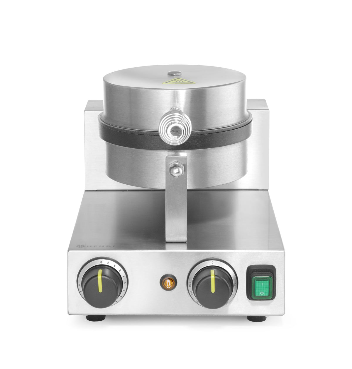 PIASTRA PER WAFFLE ROTONDA, HENDI, 230V/1000W, 250X491X(H)285MM - 212172