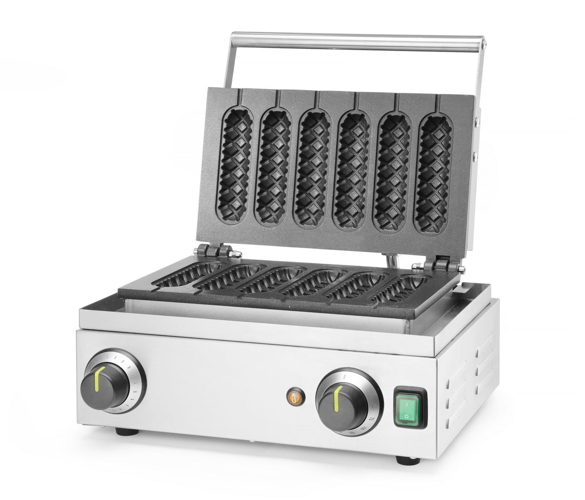 PIASTRA PER WAFFLE CORN DOG, HENDI, 230V/1550W, 390X378X(H)229MM - 212189