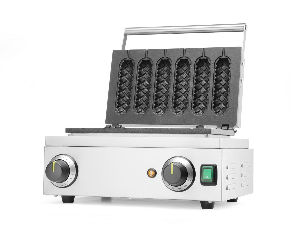 PIASTRA PER WAFFLE CORN DOG, HENDI, 230V/1550W, 390X378X(H)229MM - 212189
