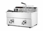 FRIGGITRICE AD INDUZIONE CON RUBINETTI DI SCARICO - 2 X 8 L, HENDI, PROFI LINE, 16L, 230V/7000W, 577 - 215029