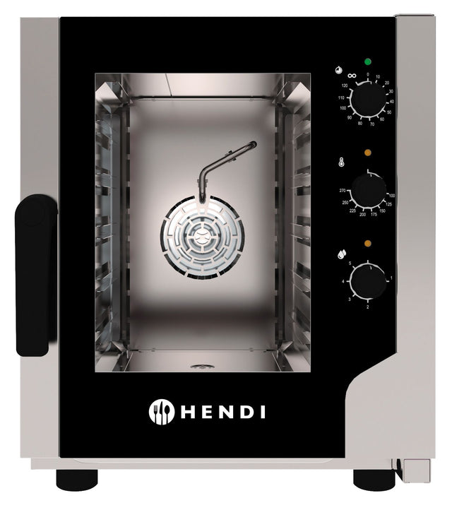 FORNO A VAPORE A CONVEZIONE SNACK 5X GN 2/3, HENDI, 230V/3200W, 550X754X(H)662MM - 219911