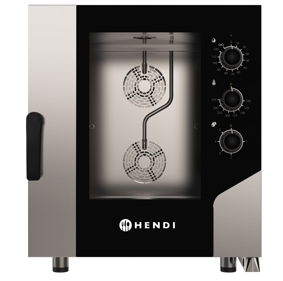 CONTROLLO FORNO A VAPORE A CONVEZIONE 7X GN1/1, HENDI, 400V/10400W, 730X855X(H)850MM - 219928