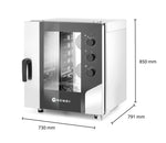 CONTROLLO FORNO A VAPORE A CONVEZIONE 7X GN1/1, HENDI, 400V/10400W, 730X855X(H)850MM - 219928
