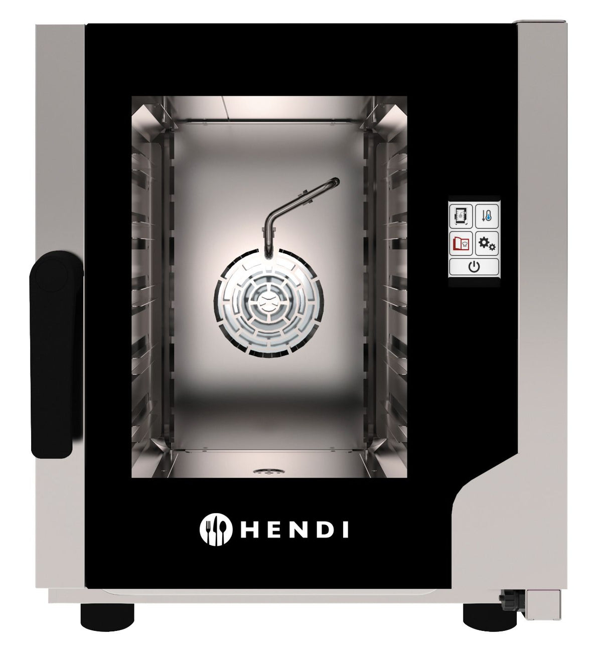 FORNO COMBINATO SNACK 5 X GN 2/3 , HENDI, 230V/3200W, 550X754X(H)662MM - 219942