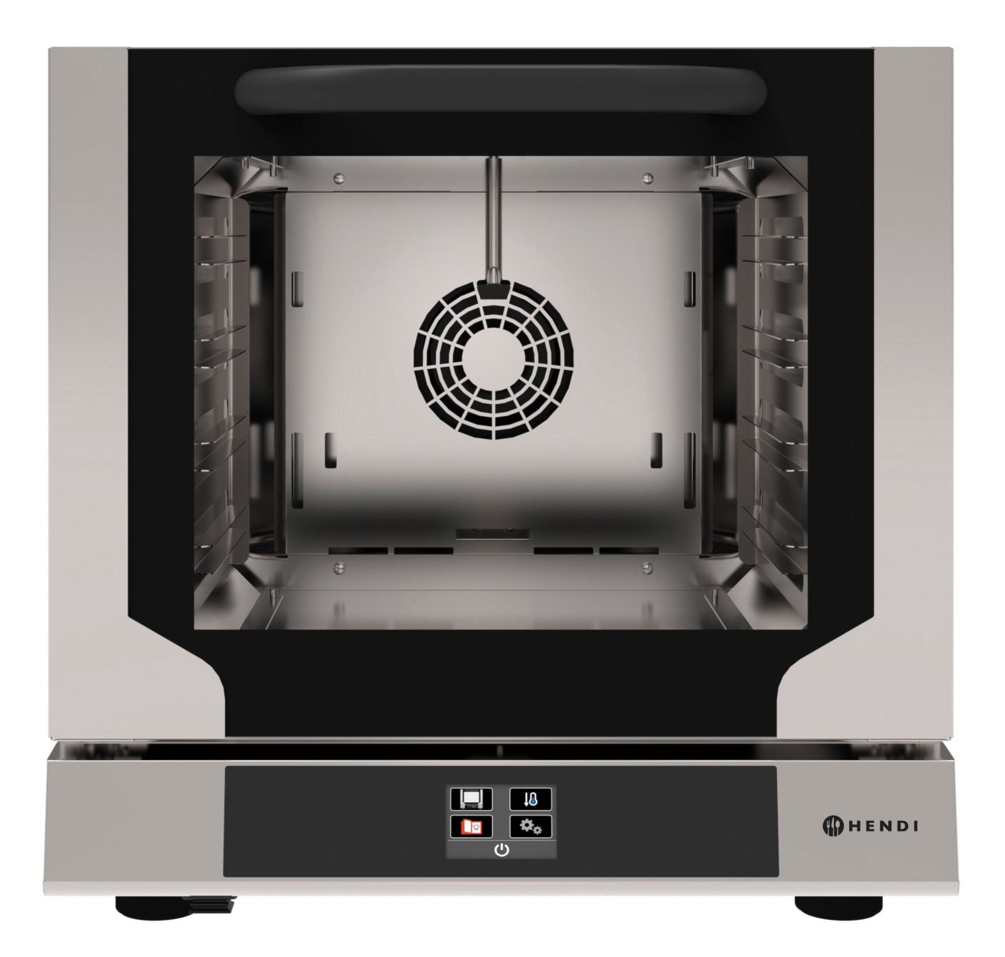 FORNO TOUCH COMPATTO A CONVEZIONE CON UMIDIFICAZIONE, HENDI, 230V/3150W, 590X709X(H)589MM - 219973