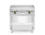 PIANO COTTURA A GAS, LISCIO, SU UN ARMADIO RACCHIUSO SU 3 LATI, HENDI, KITCHEN LINE, 10KW, 800X700X( - 220207