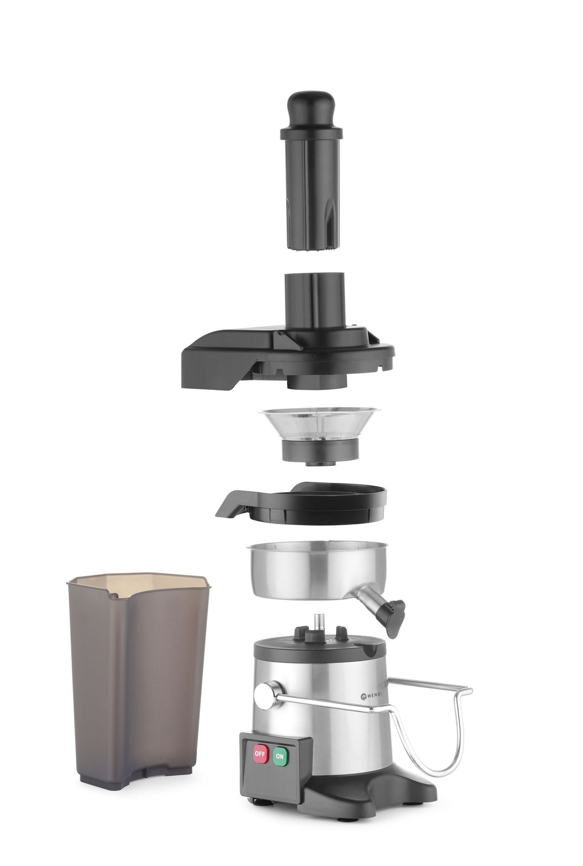CENTRIFUGA DI SUCCO COMPATTO, HENDI, 230V/500W, 233X416X(H)493MM - 220238