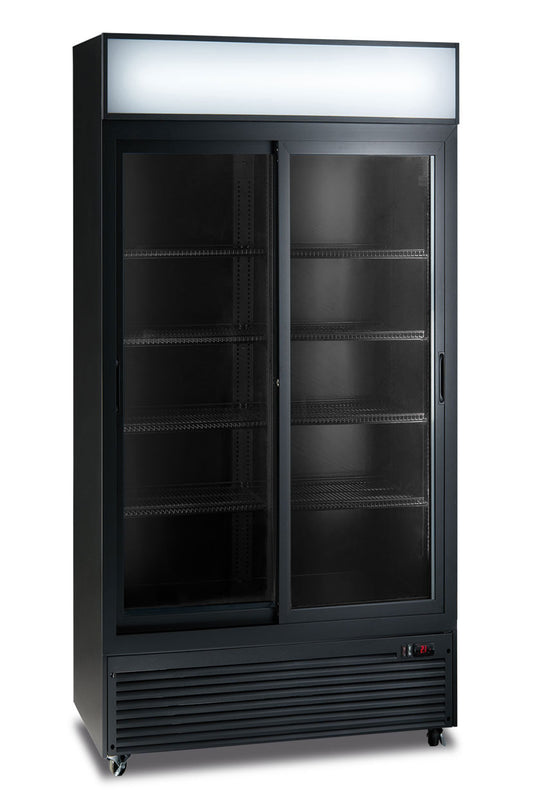 FRIGO A VETRINA BIBITE - CL 1100 V2GC SL NERO