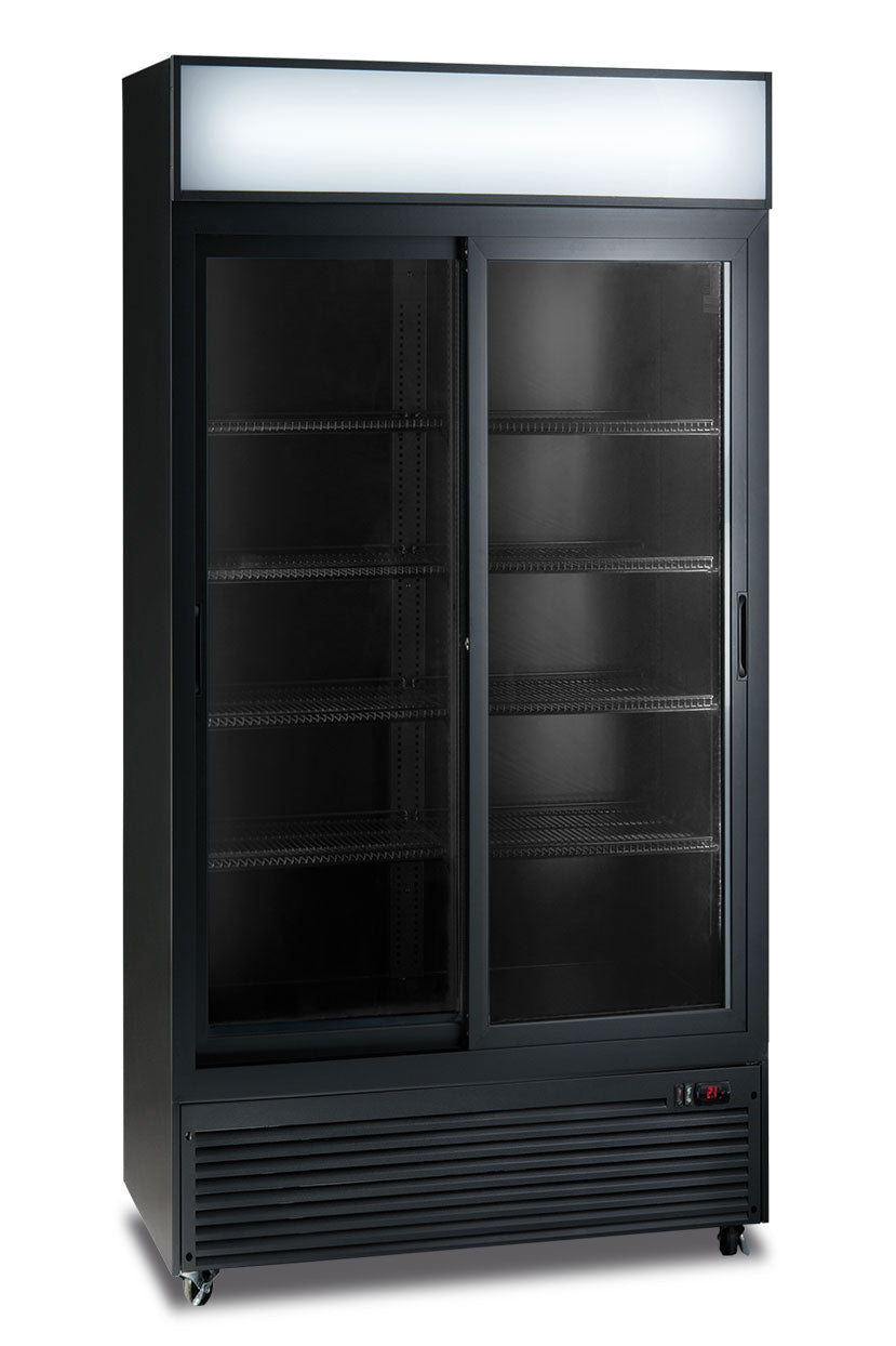 FRIGO A VETRINA BIBITE - CL 1300 V2GC SL NERO