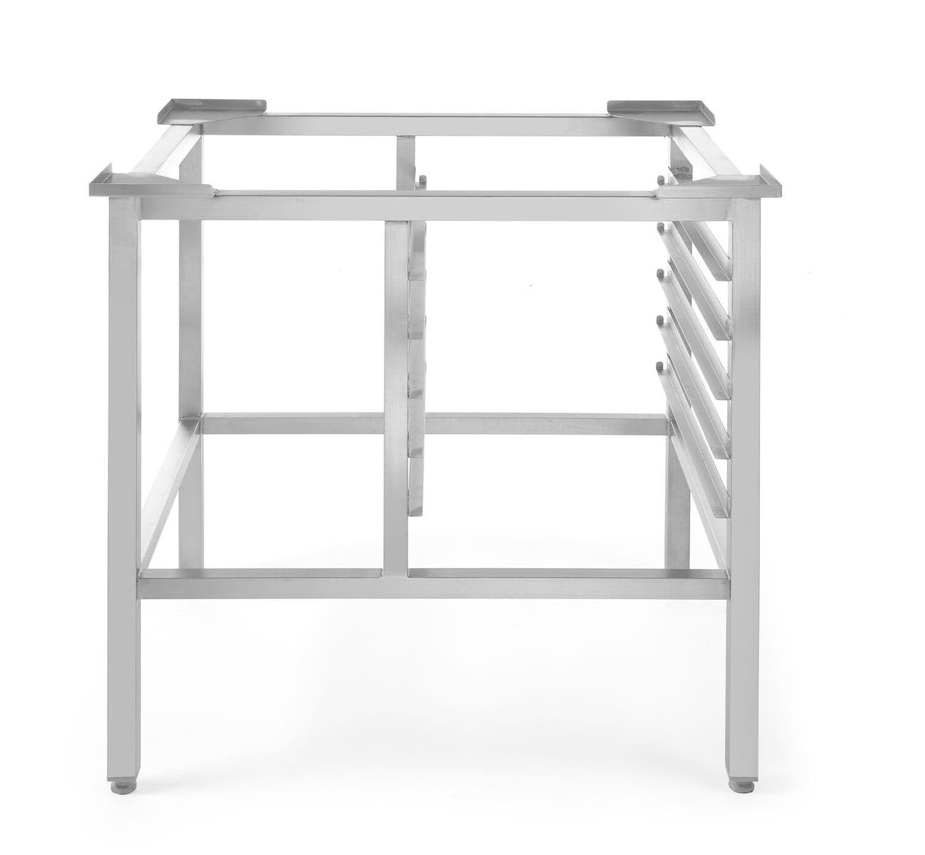 SUPPORTO PER FORNO A VAPORE A CONVEZIONE CON GRILL 4X GN 2/3, 580X390X(H)750MM