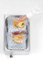 SISTEMA DI COTTURA SOTTOVUOTO A BAGNOMARIA GN 1/1, HENDI, 20L, 230V/600W, 350X680X(H)275MM - 225448