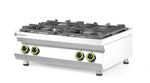 LINEA CUCINA A 4 FUOCHI PER CUCINA A GAS - PIANO DEL TAVOLO, HENDI, KITCHEN LINE, 19KW, 800X700X(H)3 - 227381