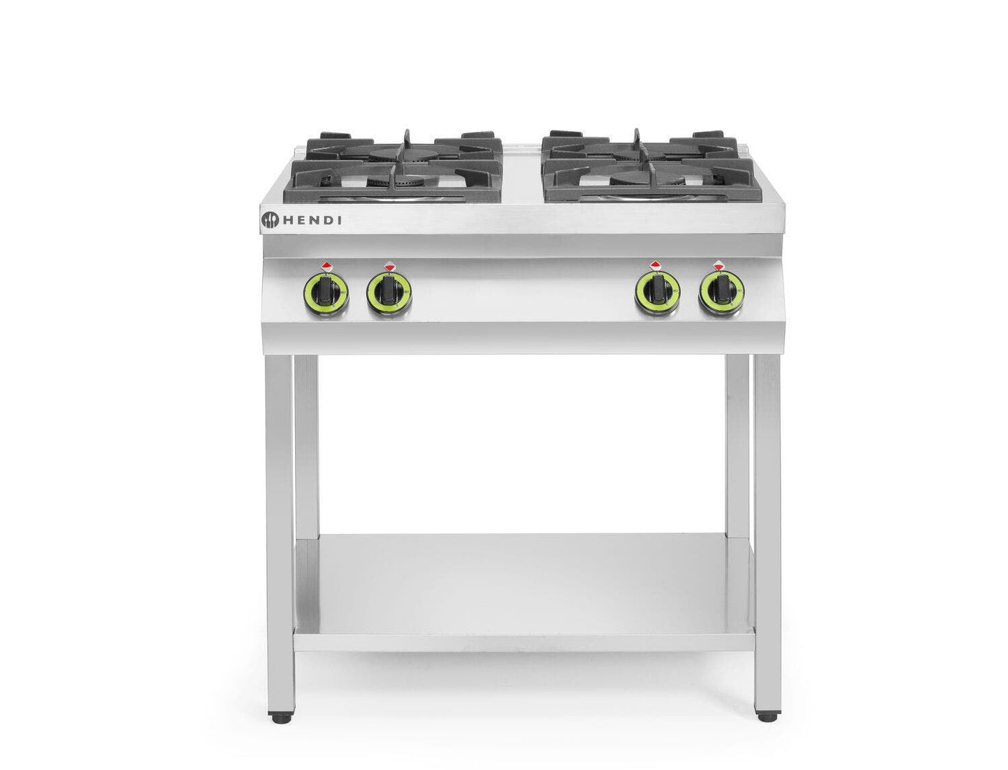 CUCINA A GAS CUCINA LINEA 4 BRUCIATORI CON SUPPORTO APERTO, KITCHEN LINE, 19KW, 800X700X(H)90