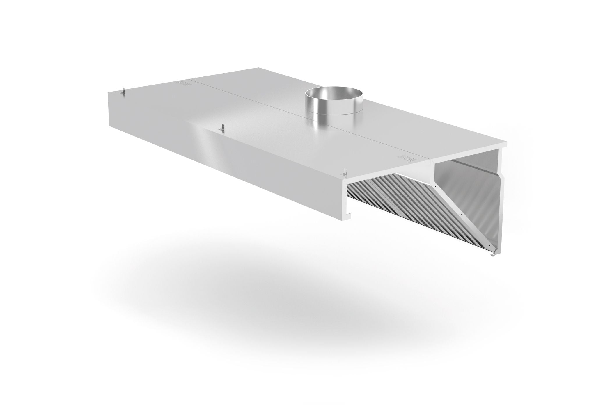 CAPPA ESTRATTORE MONTATA A PARETE, ANGOLATA, HENDI, PROFI LINE, SENZA ILLUMINAZIONE, 1000X700X(H)450 - 229286