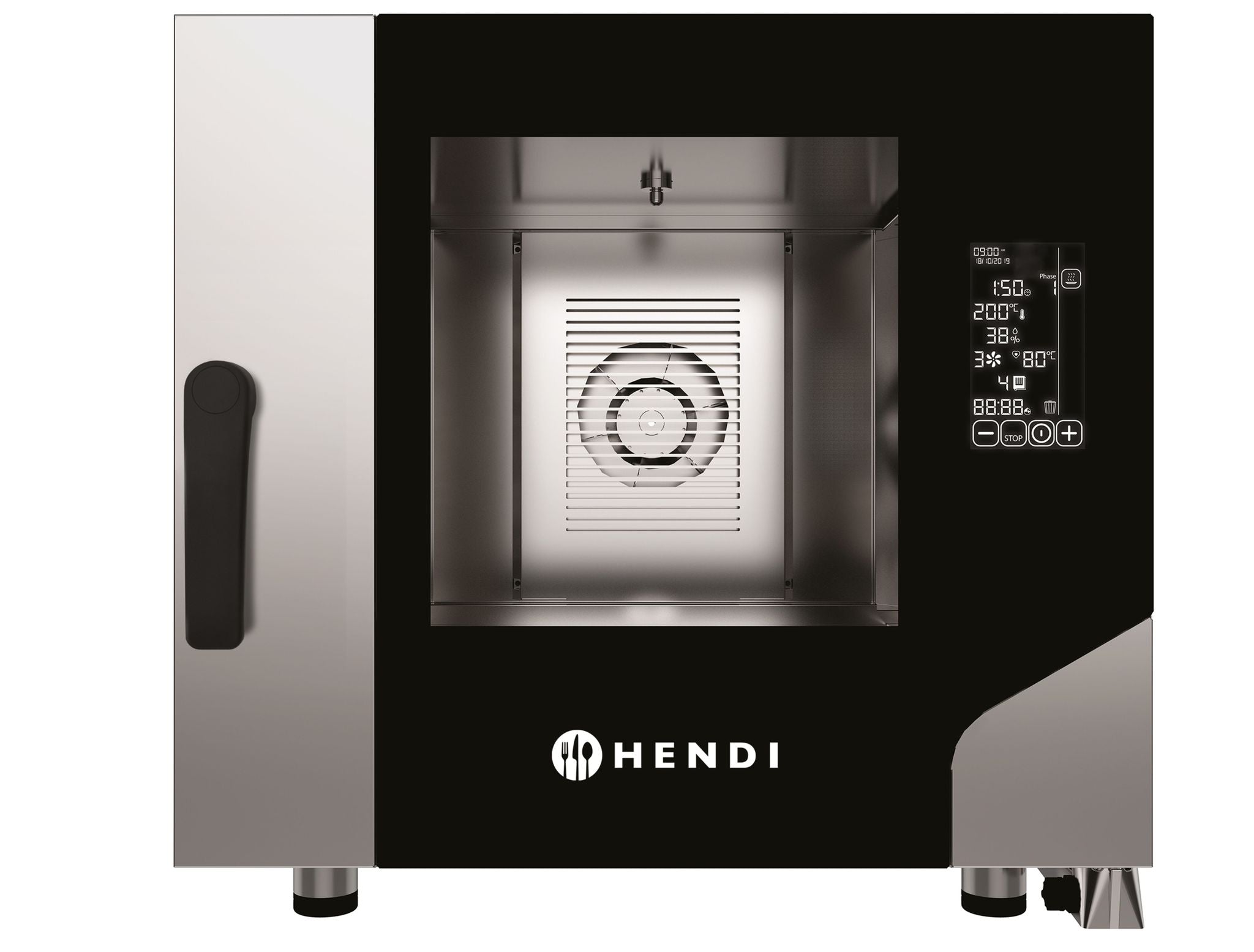 FORNO COMBINATO CONTACT 5X GN1/1, HENDI, 400V/7800W, 730X849X(H)700MM - 229606