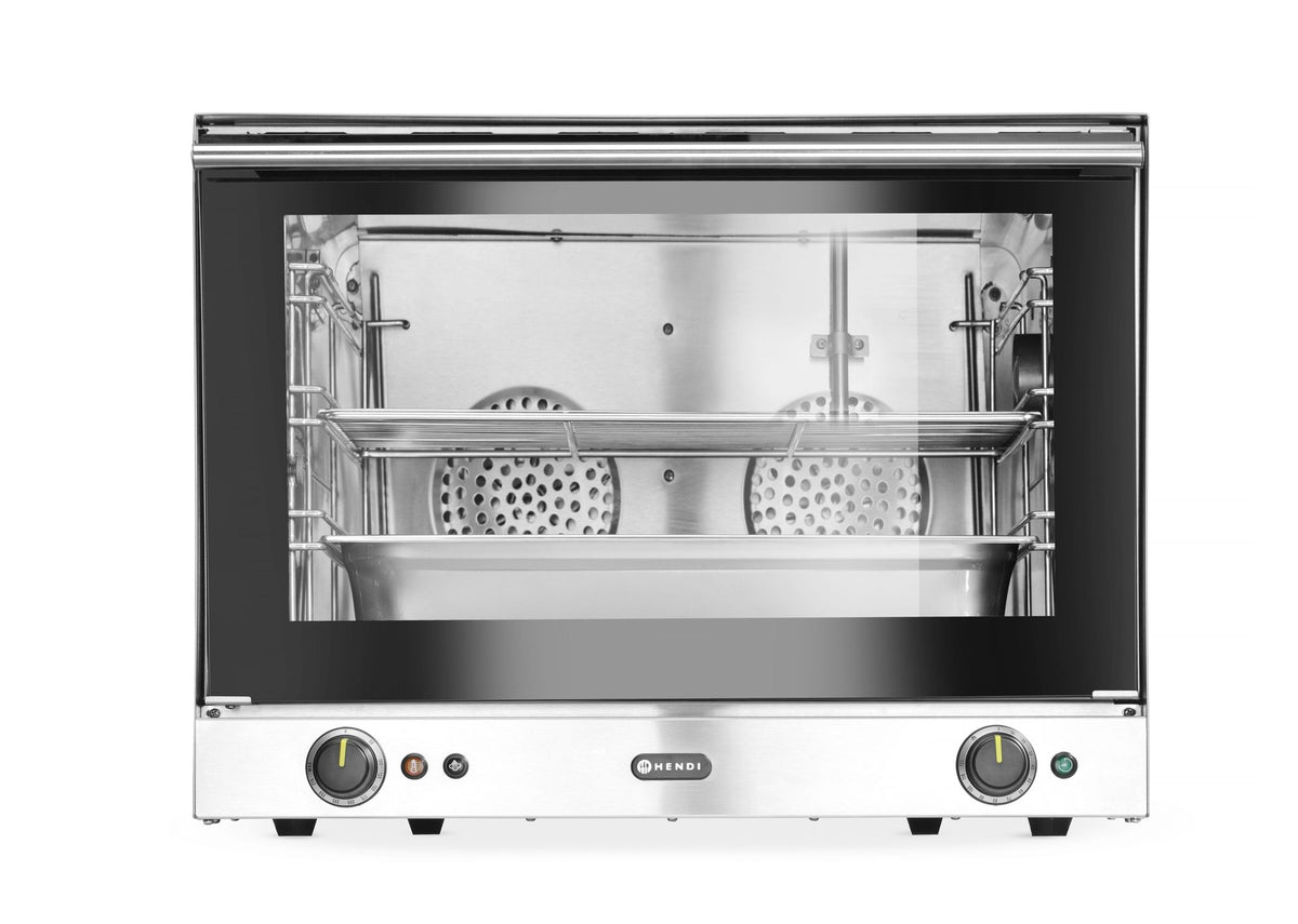 FORNO A CONVEZIONE CON UMIDIFICAZIONE H100S, HENDI, GN 1/1, 230V/3500W, 699X608X(H)550MM - 229873