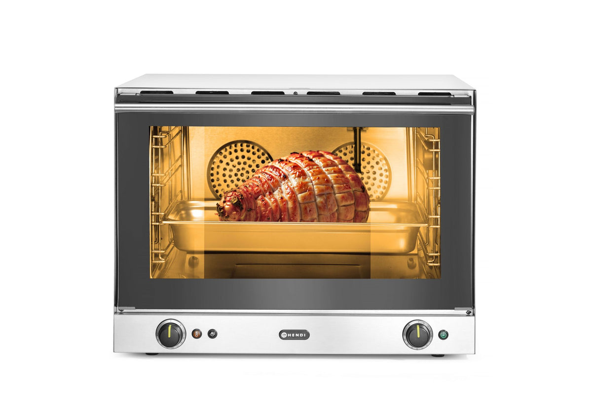 FORNO A CONVEZIONE CON UMIDIFICAZIONE H100S, HENDI, GN 1/1, 230V/3500W, 699X608X(H)550MM - 229873