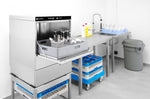 LAVABICCHIERI 40X40 - CONTROLLO ELETTRONICO, HENDI, 230V/2800W, 470X510X(H)710MM - 230268