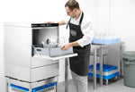 LAVABICCHIERI 40X40 - CONTROLLO ELETTRONICO, HENDI, 230V/2800W, 470X510X(H)710MM - 230268