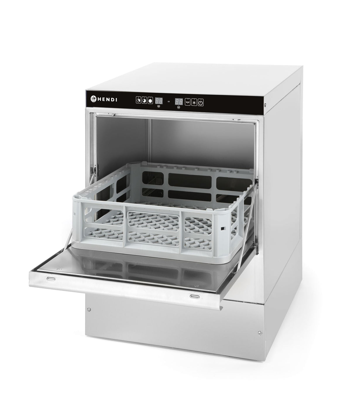 LAVABICCHIERI 40X40 - CONTROLLO ELETTRONICO, HENDI, 230V/2800W, 470X510X(H)710MM - 230268