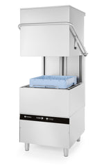 LAVASTOVIGLIE A CAPOTE - CONTROLLO ELETTRONICO, HENDI, KITCHEN LINE, 400V/8600W, 750X880X(H)1412MM - 231340