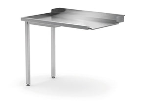TAVOLO PER LAVASTOVIGLIE A PASSAGGIO, HENDI, 1000X815X(H)850MM - 238691