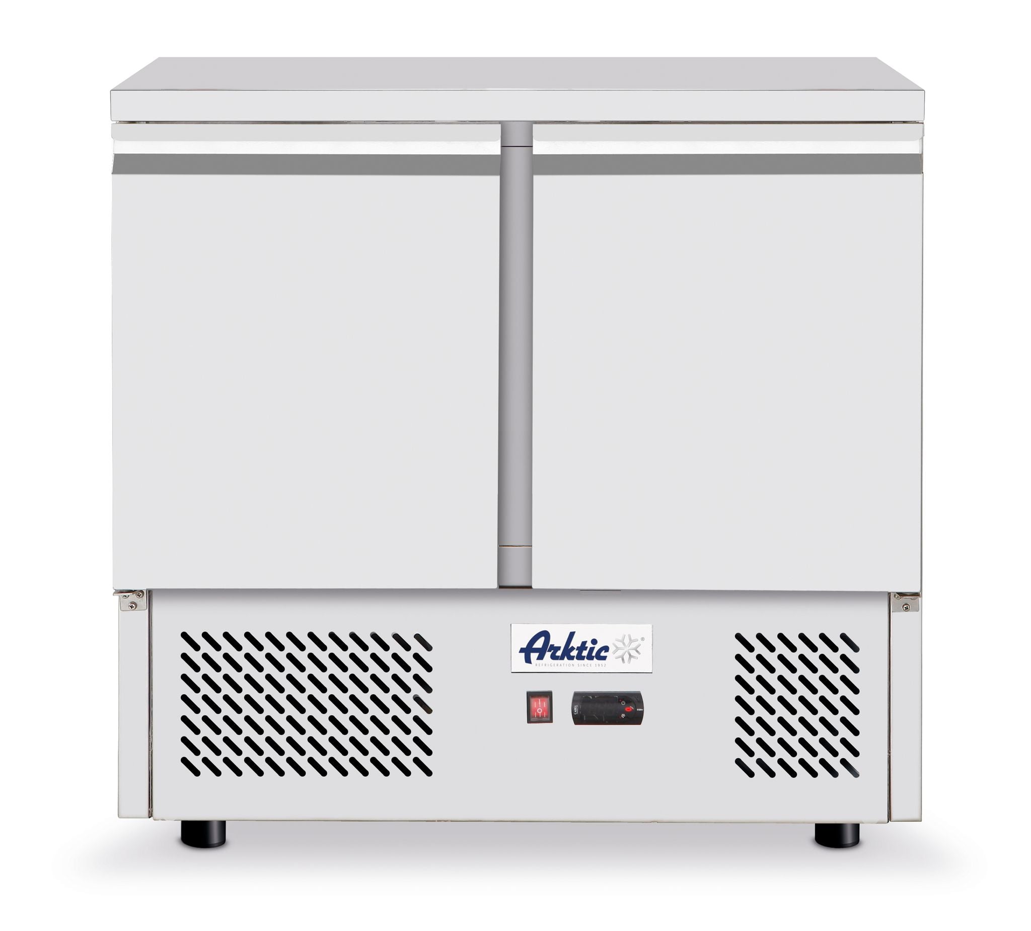 BANCO FRIGO, 2 PORTE, ARKTIC, 169L, ARGENTO, 230V/220W, 900X700X(H)908MM - 238332