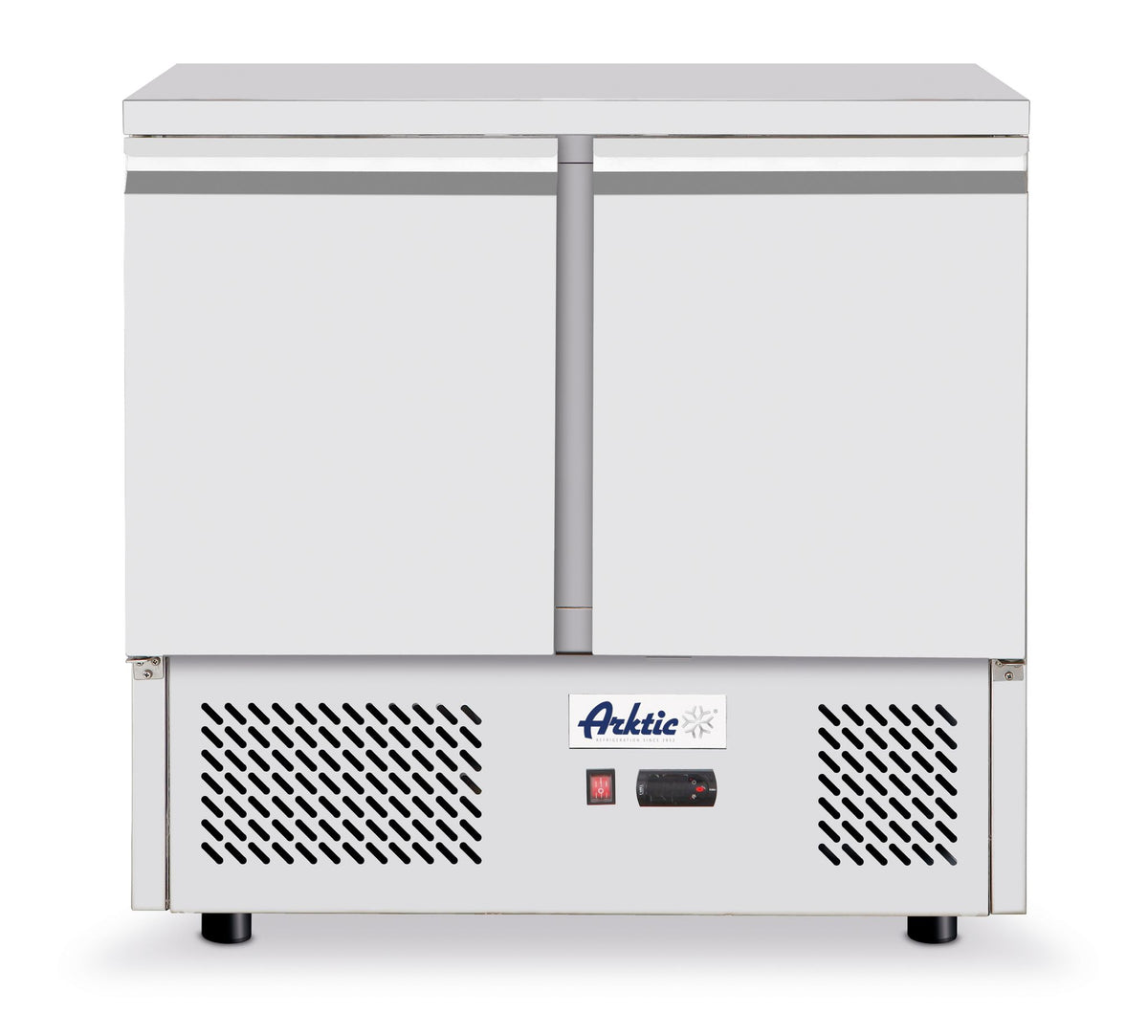 BANCO FRIGO, 2 PORTE, ARKTIC, 169L, ARGENTO, 230V/220W, 900X700X(H)908MM - 238332