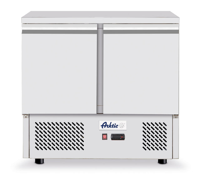 BANCO FRIGO, 2 PORTE, ARKTIC, 169L, ARGENTO, 230V/220W, 900X700X(H)908MM - 238332