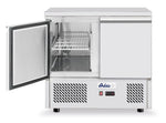 BANCO FRIGO, 2 PORTE, ARKTIC, 169L, ARGENTO, 230V/220W, 900X700X(H)908MM - 238332