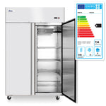 FRIGORIFERO A DUE PORTE PROFI LINE 1240 L, ARKTIC, PROFI LINE, GN 2/1, 940L, 230V/350W, 1314X800X(H) - 232125