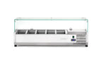 VETRINA REFRIGERATA GN 1/4, ARKTIC, 7X GN 1/4, 230V/180W, 1505X335X(H)460MM - 232910