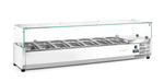 VETRINA REFRIGERATA GN 1/4, ARKTIC, 7X GN 1/4, 230V/180W, 1505X335X(H)460MM - 232910
