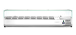 VETRINA REFRIGERATA GN 1/4, ARKTIC, 5X GN 1/4, 230V/180W, 1205X335X(H)460MM - 232903