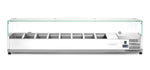 VETRINA REFRIGERATA GN 1/4, ARKTIC, 5X GN 1/4, 230V/180W, 1205X335X(H)460MM - 232903