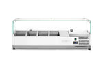 VETRINA REFRIGERATA GN 1/3, ARKTIC, 4X GN 1/3, 230V/180W, 1208X400X(H)456MM - 232965