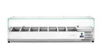 VETRINA REFRIGERATA GN 1/3, ARKTIC, 4X GN 1/3, 230V/180W, 1208X400X(H)456MM - 232965