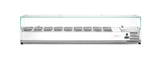 VETRINA REFRIGERATA GN 1/3, ARKTIC, 4X GN 1/3, 230V/180W, 1208X400X(H)456MM - 232965