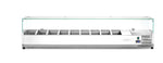 VETRINA REFRIGERATA GN 1/3, ARKTIC, 6X GN 1/3, 230V/180W, 1405X420X(H)456MM - 232972