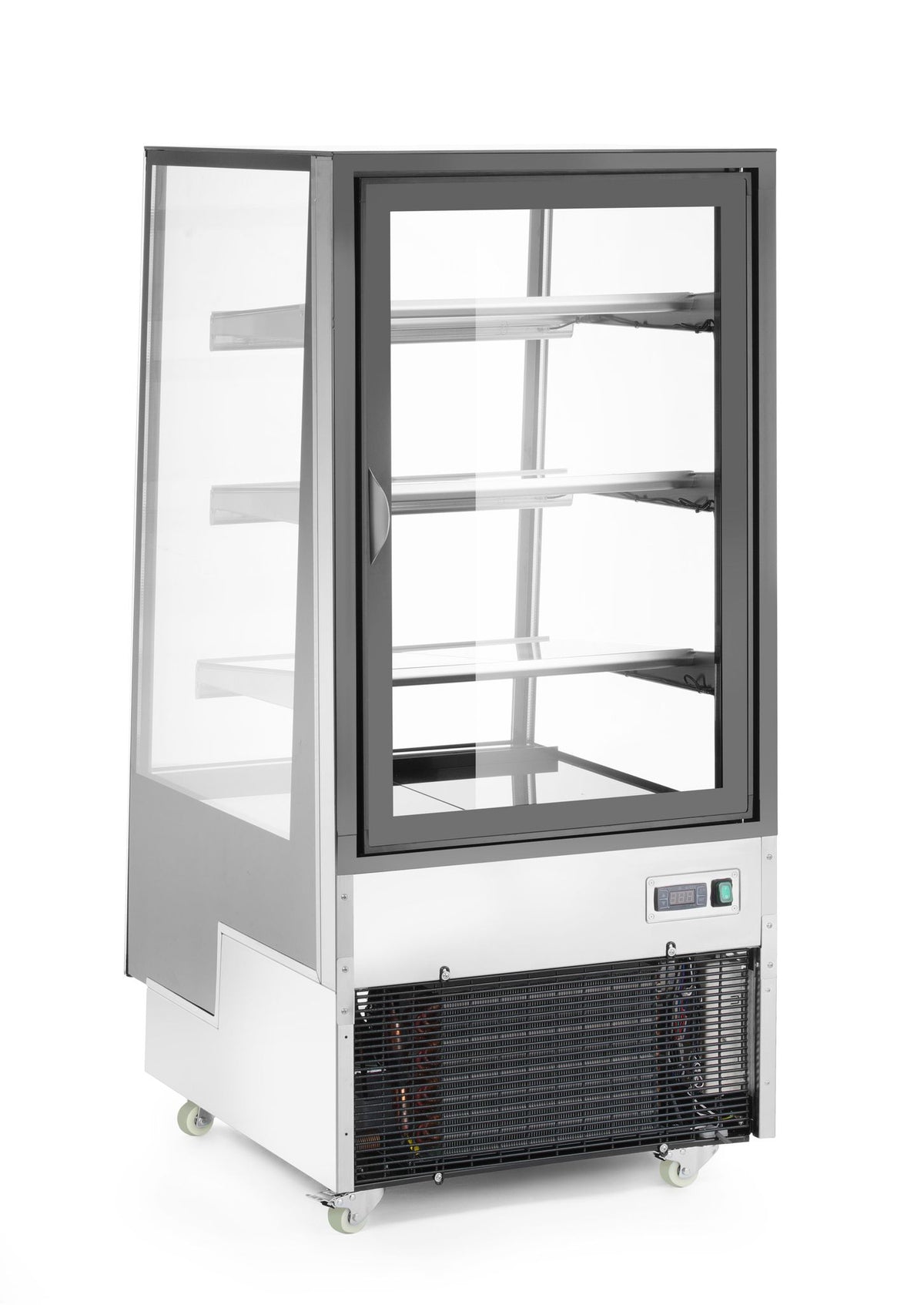 VETRINA REFRIGERATA CON 3 RIPIANI INCLINATI, ARKTIC, 300L, 230V/480W, 650X833X(H)1460MM - 233306