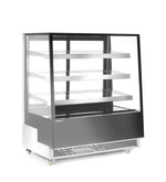 VETRINA REFRIGERATA CON 3 RIPIANI INCLINATI, ARKTIC, 650L, NERO, 230V/490W, 1200X833X(H)1460MM - 233320