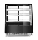 VETRINA REFRIGERATA CON 3 RIPIANI INCLINATI, ARKTIC, 650L, NERO, 230V/490W, 1200X833X(H)1460MM - 233320