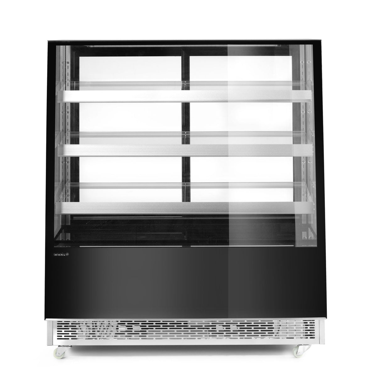 VETRINA REFRIGERATA CON 3 RIPIANI INCLINATI, ARKTIC, 650L, NERO, 230V/490W, 1200X833X(H)1460MM - 233320