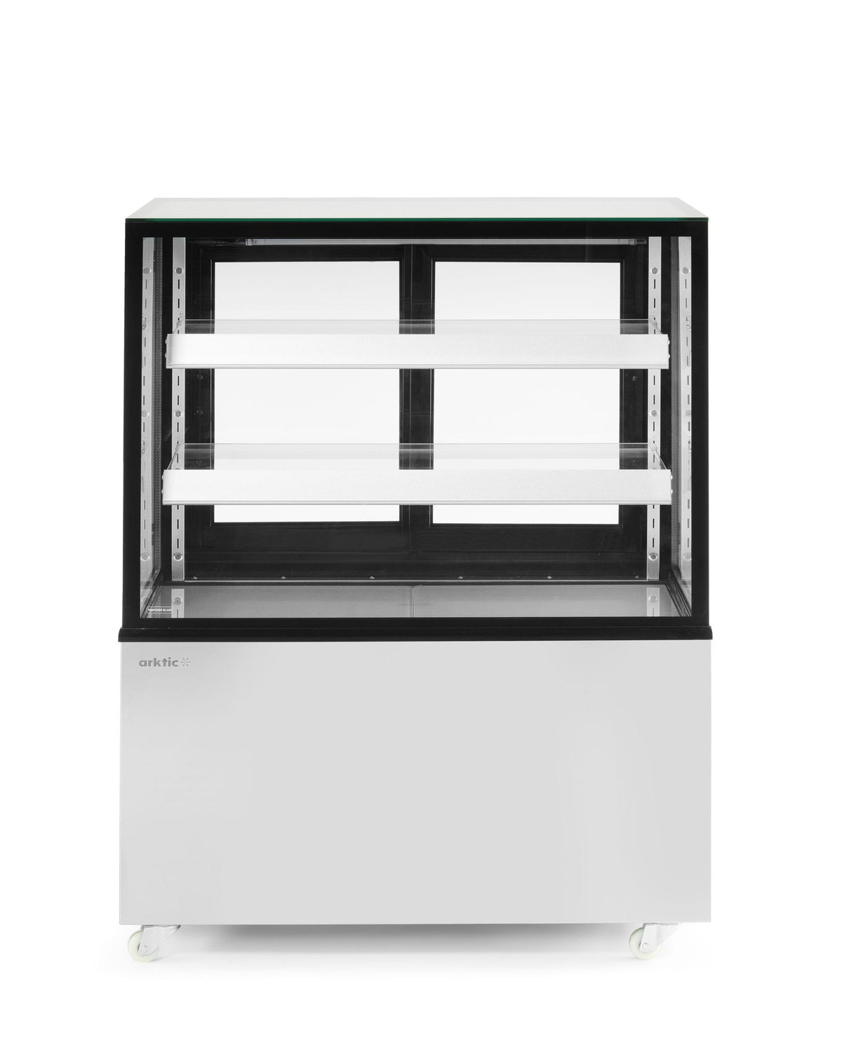 VETRINE REFRIGERATE CON 2 RIPIANI, ARKTIC, 300L, 230V/480W, 994X677X(H)1230MM - 233337
