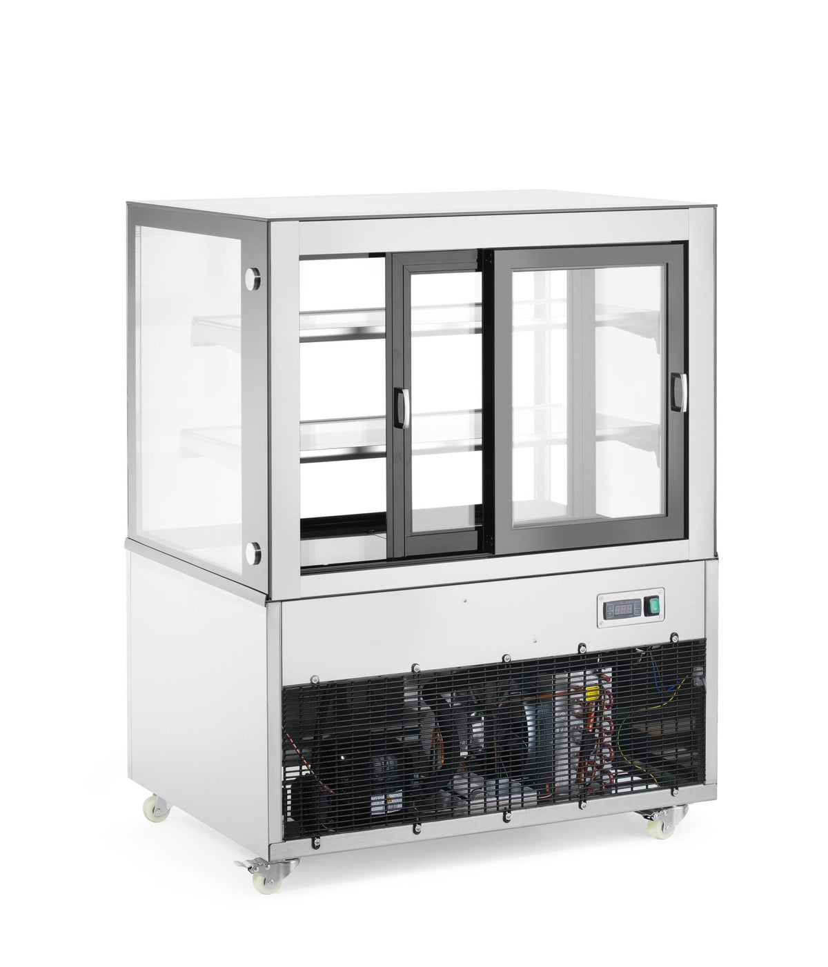 VETRINE REFRIGERATE CON 2 RIPIANI, ARKTIC, 300L, 230V/480W, 994X677X(H)1230MM - 233337