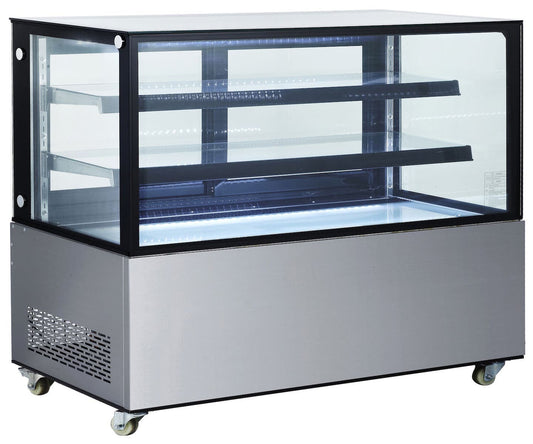 VETRINE REFRIGERATE CON 2 RIPIANI, ARKTIC, 510L, 230V/490W, 1524X677X(H)1230MM