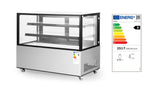 VETRINE REFRIGERATE CON 2 RIPIANI, ARKTIC, 510L, 230V/490W, 1524X677X(H)1230MM - 233375