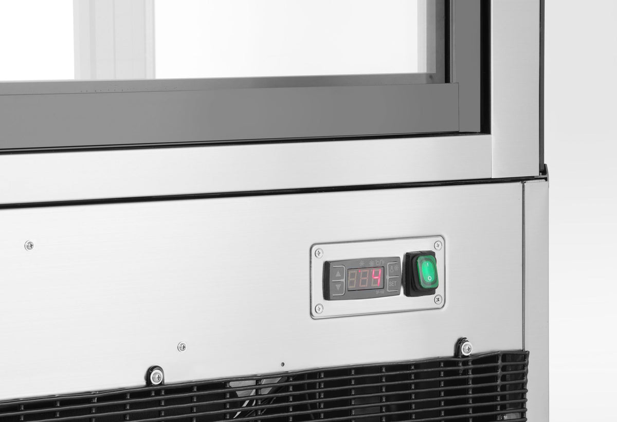 VETRINE REFRIGERATE CON 2 RIPIANI, ARKTIC, 230V/490W, 677X1224X(H)1230MM - 233450